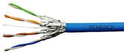  U/FTP kábel Cat. 6a, 4x2xAWG23/1, 500Mhz, LS0H, Dca, kék (NV1001365)