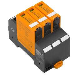 Weidmüller DC túlfeszültség levezető B+C 3P VPU I+II 3 PV 1000V DC (T1+T2) E (NV1001451)