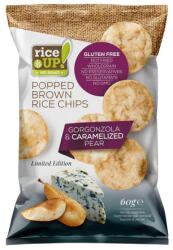 RiceUP! Chips gorgonzola sajtos ízű 60 g - freefrom