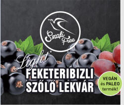 Szafi Free Feketeribizli-szőlő lekvár 350 g - freefrom