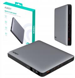 AUKEY PB-Y44 Sprint X Slim Power Bank 20000mAh 20V 100W Qc Pd 3.0 4xUSB LCD (PB-Y44)