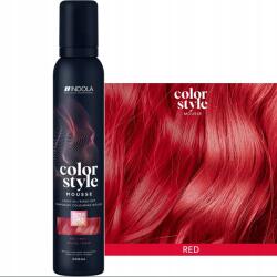 INDOLA Színezőhab Indola Color Style Red Piros 3in1 200ml (4045787603613)