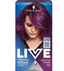 Schwarzkopf Live Hajfesték Amethyst Chrome U69