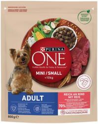 ONE Mini/Small Adult beef & rice 4x800 g