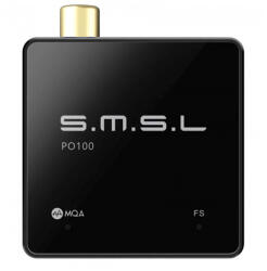 S. M. S. L SMSL PO100 2024 - USB digitális audio interfész DDC MQA 24bit 192kHz DSD64 - Fekete (SMSL-PO1002024-BLACK)