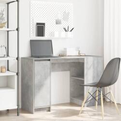 vidaXL betonszürke forgácslap íróasztal 120x42x76 cm (861817) - vidaxl