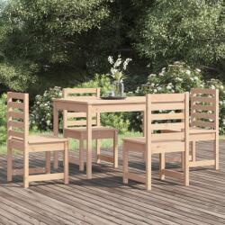 vidaXL 5 részes tömör fenyőfa kerti étkezőgarnitúra (3154683) - vidaxl