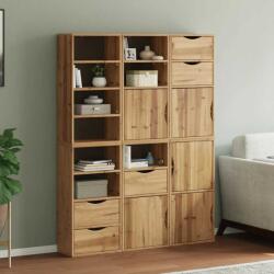 vidaXL 6 db tömörfa fenyőfa oldalsó szekrény ODDA 40x24x79 cm (3365354)