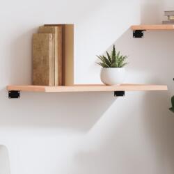 vidaXL kezeletlen tömör tölgyfa fali polc 60x40x2 cm (363527)