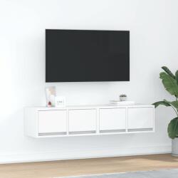vidaXL 2 db fehér szerelt fa TV-szekrény 60x31x25, 5 cm (861491)