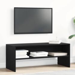 vidaXL fekete tölgy szerelt fa TV-szekrény 100 x 40 x 40 cm (862392)