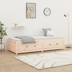 vidaXL Small Single tömör fenyőfa nappali ágy 75x190 cm (821599) - vidaxl