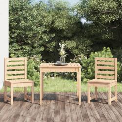 vidaXL 3 részes tömör fenyőfa kerti bisztrószett (3154671) - vidaxl