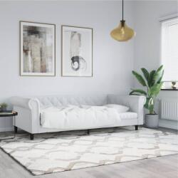 vidaXL fehér műbőr kanapéágy 90 x 200 cm (354227)