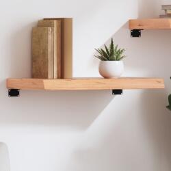 vidaXL világosbarna kezelt tömör tölgyfa fali polc 60x40x(2-6) cm (363649)