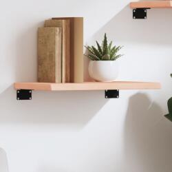 vidaXL kezeletlen tömör tölgyfa fali polc 40x20x2 cm (363503)