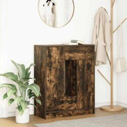 vidaXL füstölt tölgy komód fiókokkal és ajtókkal 73x31x90 cm (861854)