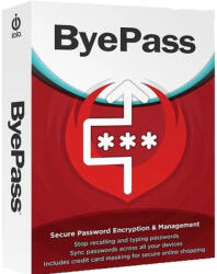 iolo ByePass Password Manager (1 eszköz / 1 év) (Elektronikus licenc)