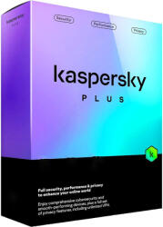 Kaspersky Plus (10 eszköz / 2 év) (EU) (Elektronikus licenc) (KL1042GDKDS-EU)