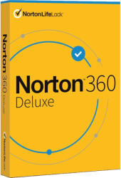 Symantec 360 Deluxe + 25 GB Felhőalapú tárolás (3 eszköz / 6 hónap) (Előfizetés) (Elektronikus licenc) (20993959)