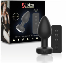 IBIZA Remote Control Anal Plug Vibrator - Size M