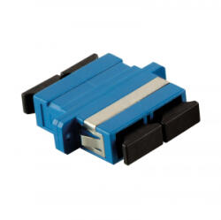 LogiLink Száloptikai SC/SC duplex csatoló karimával, kék (FA01SC1) (FA01SC1)