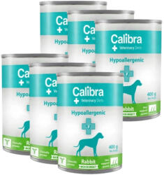 Calibra Veterianry Diets Dog Hypoallergenic Insect & Rabbit 6x400g