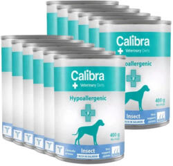 Calibra Veterinary Diets Dog Hypoallergenic Insect & Salmon 12x400g