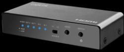 LogiLink HDMI kapcsoló, 2x2 portos, kétirányú, 4K/60 Hz, EDID, HDCP, HDR, leskálázó (HD0039) (HD0039)