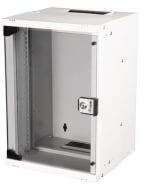 Equip 10' lapra szerelt fali rack szekrény 9U 300x300mm szürke (EWM-09-3030-G)