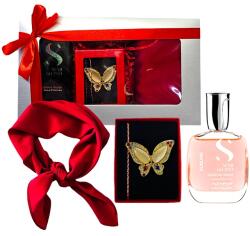 Alfaparf Milano - Set Essence Apa parfumata pentru par si corp Alfaparf Sublime Water 50 ml martisor si esarfa cu matase