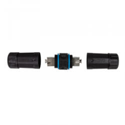 LogiLink kültéri kábelhosszabbító CAT6A IDC/LSA szerszám nélküli, IP68 vízálló (NP0082) - aqua