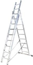 Alverosal Scara aluminiu universala, 2 tronsoane, 13 trepte, 3, 71m, Alverosal, 442032 (442032)