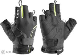 LEKI Nordic Breeze Shark Rövid kesztyű, fekete/sárga (7.0)