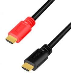 LogiLink HDMI-kábel, A/M-A/M, 4K/60 Hz, AMP, 10 m (CHV0100) (CHV0100) - aqua
