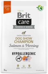 Brit Hrana Pentru Caini Brit Care Hypoallergenic Adult Dog Show Champion Salmon & Herring 3kg (8595602559114)