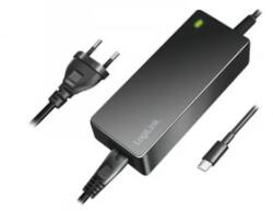 LogiLink Univerzális tápegység notebookokhoz, USB-C-csatlakozás (férfi), 65 W, fekete (PA0312)