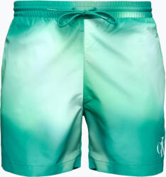 Calvin Klein Férfi fürdőnadrág Calvin Klein KM0KM01162 Medium Drawstring-Print ombre blue
