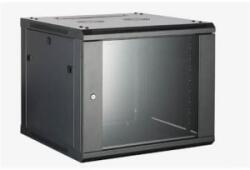 Hikvision 19' fali rack szekrény 12U 600x450x635mm fekete (DS-XS6412-S/B) (DS-XS6412-S/B)