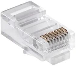  RJ45 8P8C UTP csatlakozó dugó Cat5 sodrott kábelhez, 1 db (1069838)