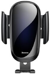Baseus FUTURE GRAVITY [Honor Magic7 Lite] autós tartó (szellőzőre, gravitációs, 360°, töltő kialakítás, 4-6) FEKETE