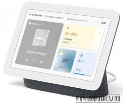 Google Nest HUB 2 okos otthon központ, fekete (GOOGLE-NEST2-BK)