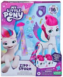 Hasbro Én kicsi Pónim: A nap stílusa - Zipp Storm 16db-os figuraszett matricákkal és kiegészítőkkel - Hasbro