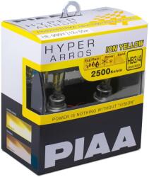 PIAA Hyper Arros Ion Yellow 2500KK HB3/HB4 - meleg sárga fény 2500K extrém körülmények közötti használatra (HE-999Y)