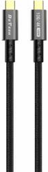 DeTech Кабел DeTech DE-C-C, от USB C(м) към USB C(м), 1m, 100W, черен