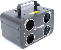 Thunder LS4-RGB Full color DMX lézer fényeffekt (800mW) (650585)