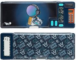 YOLO Penar școlar retro YOLO Galactic - Gamer, Cu calculator (121278-165-43) Penar