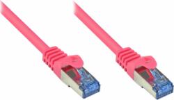 Good Connections 8060-H005M S/FTP CAT6a RJ45 Patch kábel 0.5m - Magenta (8060-H005M)