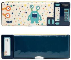 YOLO Penar școlar retro YOLO Monster - Cu calculator (121268-164-4) Penar