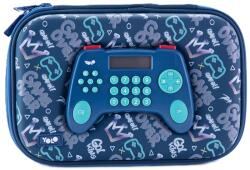 YOLO Penar școlar YOLO Gamers - 2 fermoar, cu calculator (121282-165-10) Penar